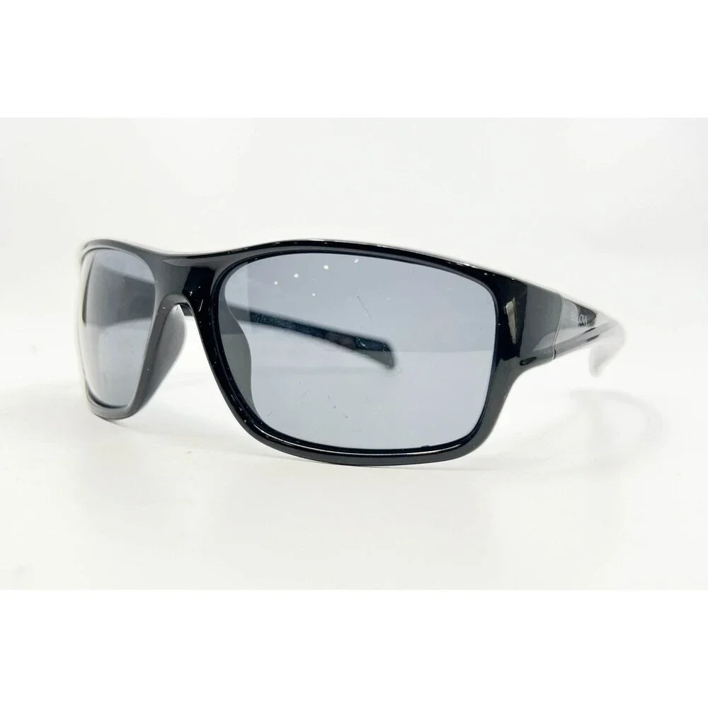 Bulova Sunglasses Men Shiny Black Polarized Coronado 62-16-136
